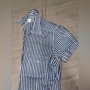 H&M L.O.G.G. (Label of graded goods) stripped button shirt